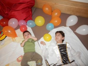 Viele bunte Luftballons!