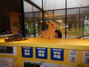 Der Osterhase ist durch's ganze HUH gehoppelt und hat für jedes Kind etwas dagelassen.