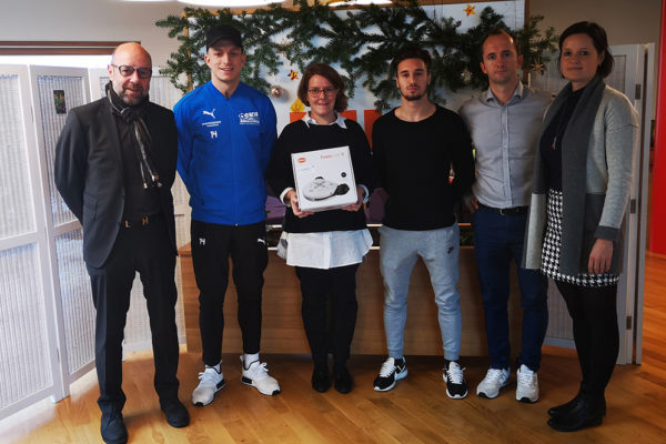 Förderung Sportklub Ertl Glas Spende Amstetten Malteser Kinderhilfe MKH HUH