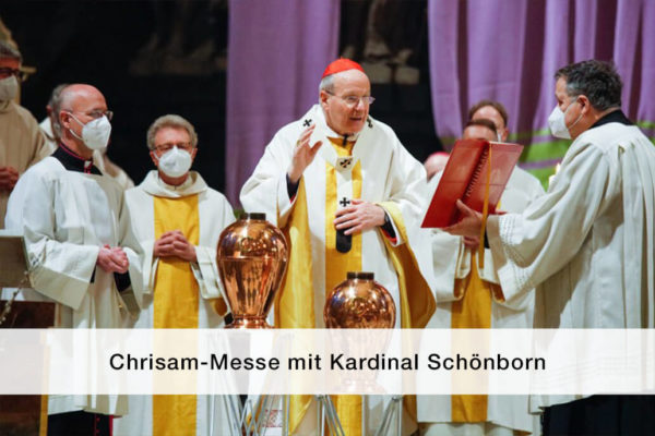 Titelbild Chrisammesse Kardinal Schoenborn 2021