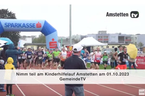 Titelbild Video Kinderhiflelauf AmstettenTV 2023