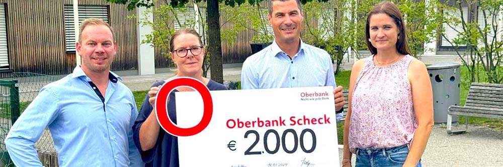 Malteser Kinderhilfe Spende Oberbank für KHL BB